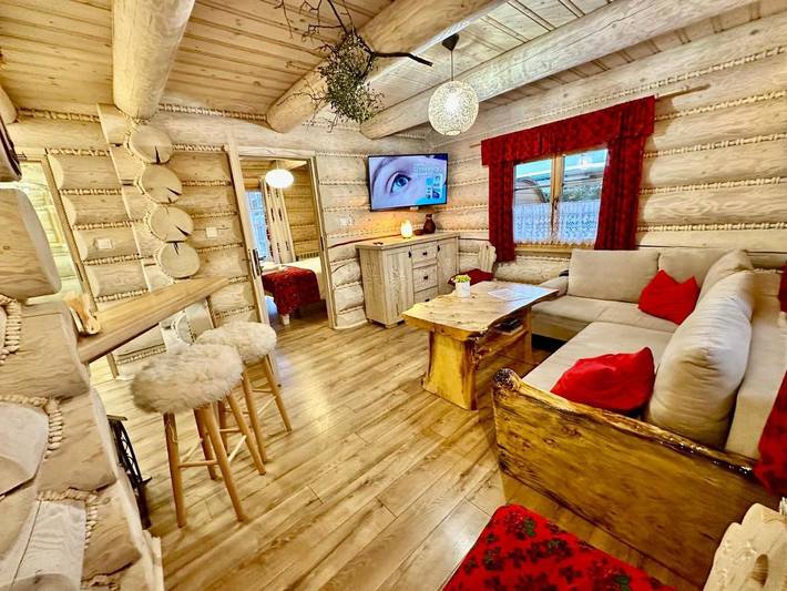 Apartament wakacyjny dla 4 osób, z Taras i Jacuzzi oraz Ogród i Sauna w Szczyrk