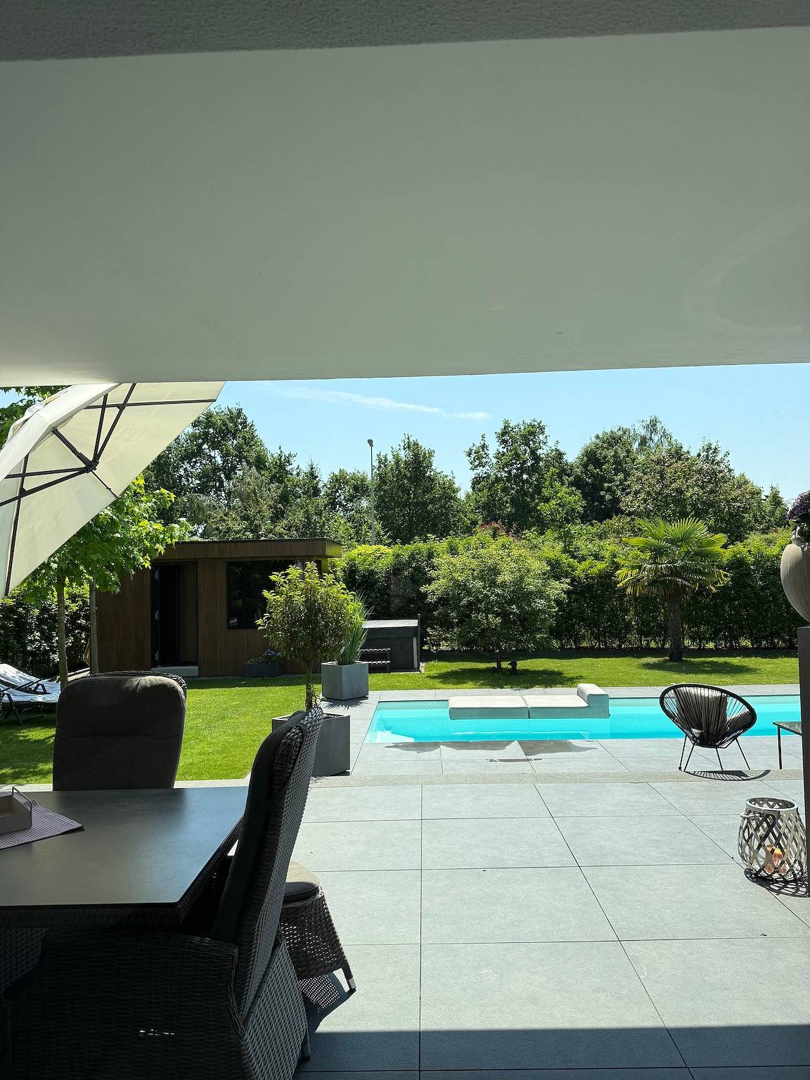 Ganze Wohnung, 'Luxuriöse Fewo Schaffner' mit privatem Pool, Sauna, Whirlpool, Terrasse und Wi-Fi in Warendorf, Kreis Warendorf