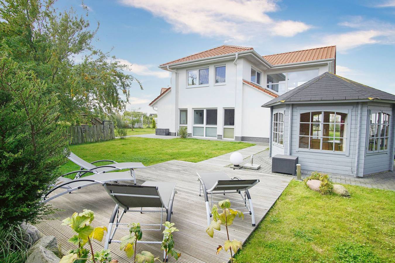 Haus in idyllischer Lage mit Wintergarten, Terrasse und Garten - Villa Kristall in Vaschvitz in Vaschvitz, Trent