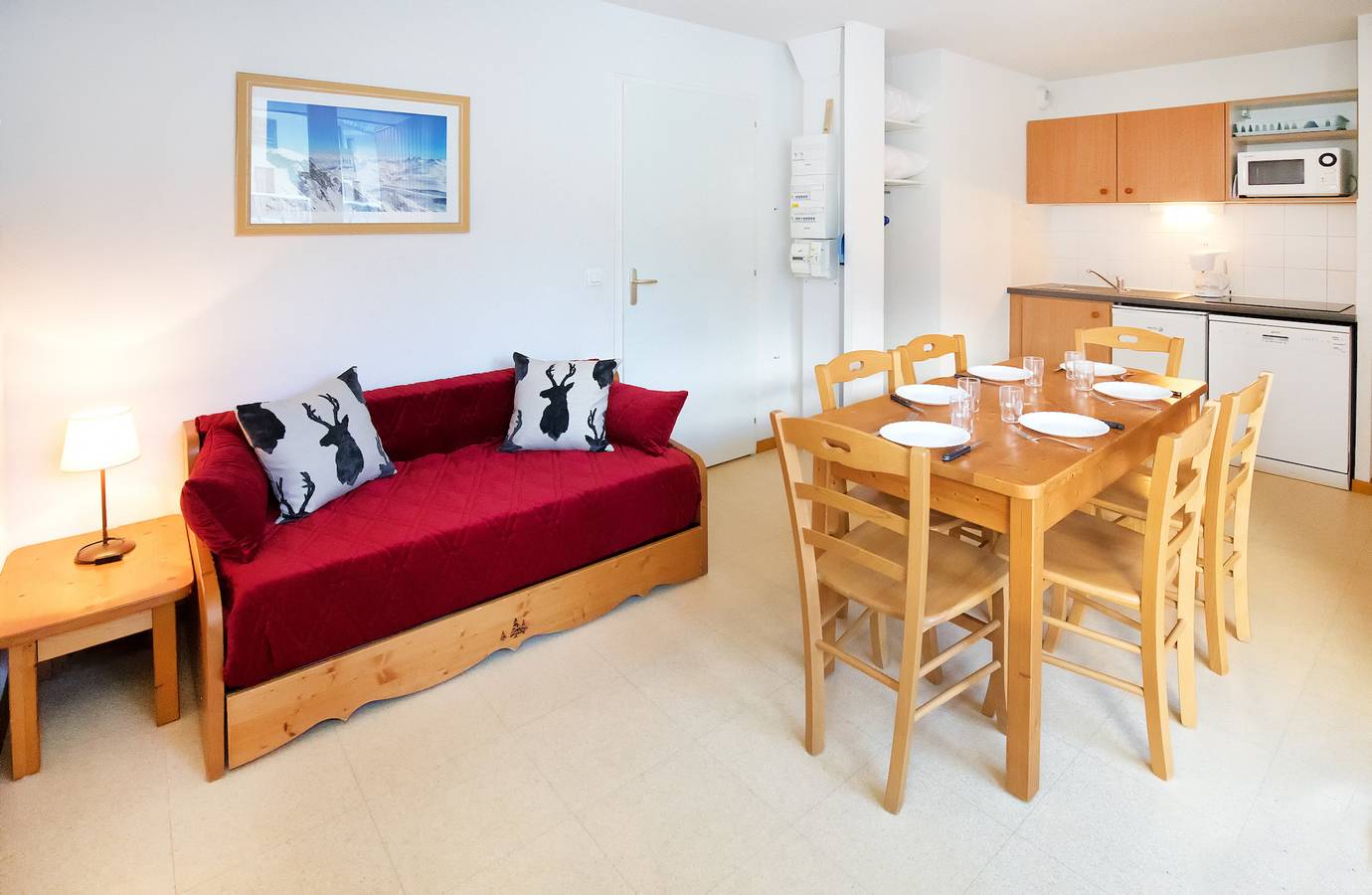 Geheel appartement, Balcons G 036 - Parc Nat. Vanoise appart. 6 pers. in Termignon, Saint-Jean-de-Maurienne regio