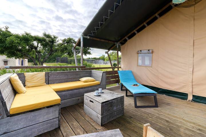 Camping pour 4 personnes, avec jardin - 1