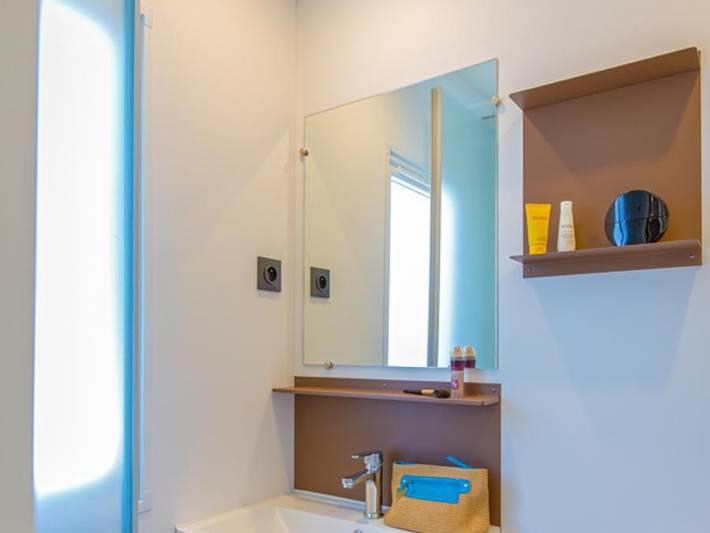 Camping La Pinède - Mobilheim 2 personen - Duo Rosmarin 20m² in Gréoux-les-Bains, Alpes-de-Haute-Provence