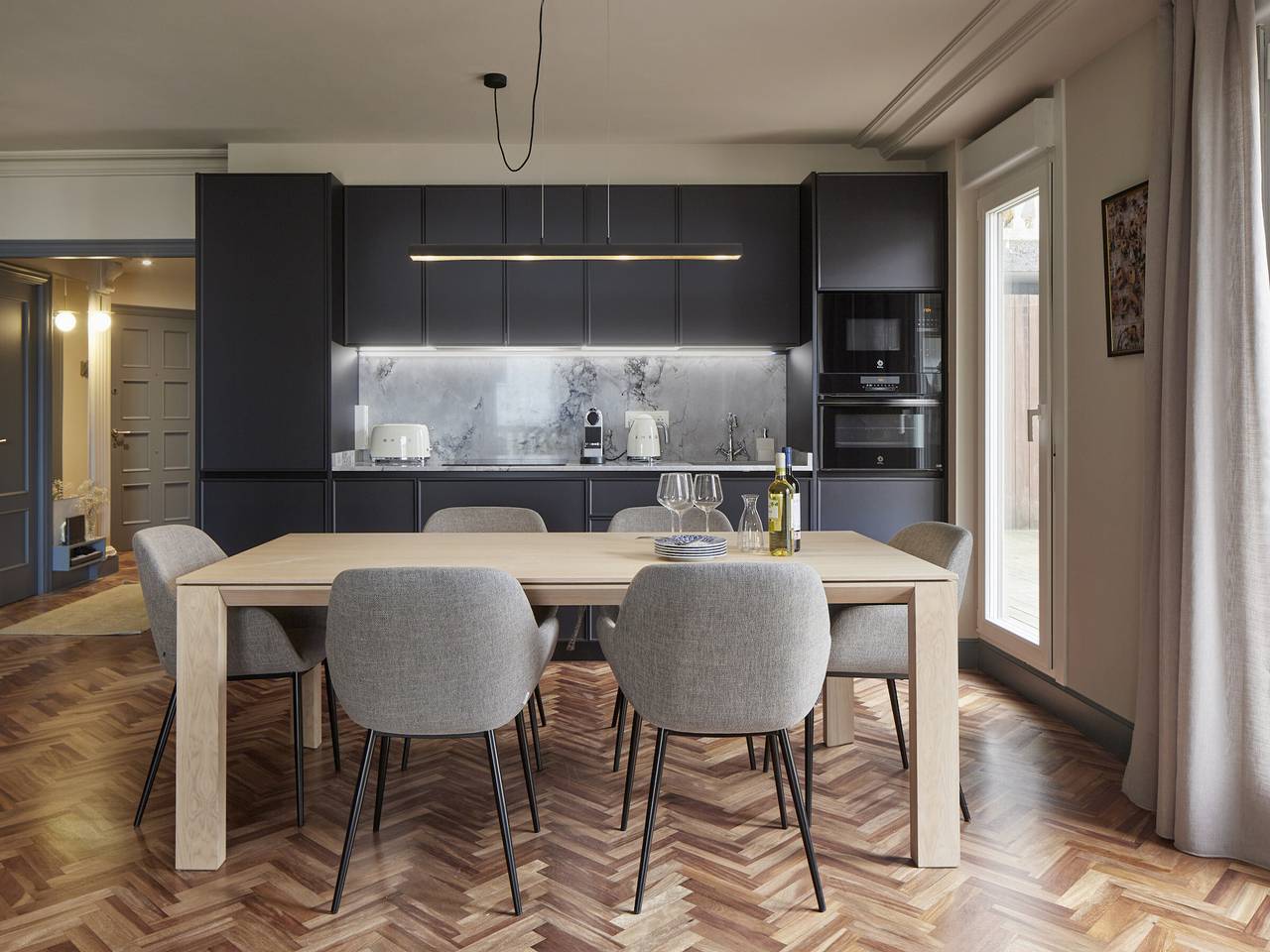 Appartamento intero, Elegant apartment with large terrace overlooking La Concha Bay in Playa de la Concha, San Sebastian