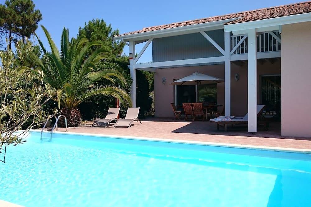 Villa Ocean, 3 Chb, Quiet, Ohne Schraubanschläge, Beheiztes Swimmingpool, Wifi in Lacanau Ocean, Lacanau
