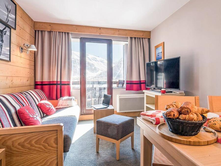 Pierre & Vacances Résidence Les Balcons de Bellevarde - Appartamento 4 persone - - 1 camera da letto - Esposizione a sud - Vista sulle montagne in Val-d'Isère, Massiccio del Ruitor