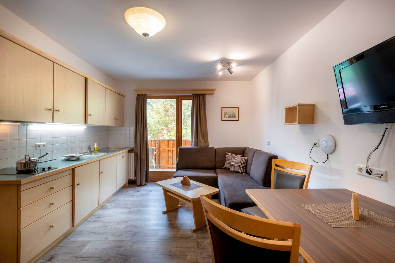 Ganze Wohnung, Apartment 'Moriggl Bergkamerad 3' mit Bergblick, gemeinsamer Terrasse und Wlan in Burgeis, Mals