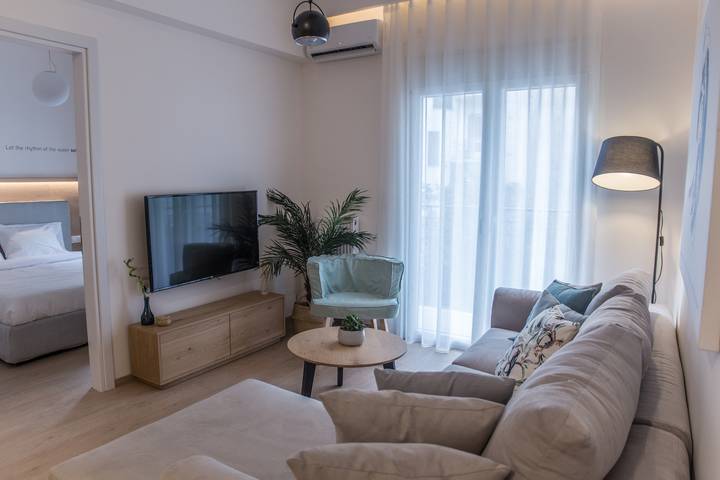 Domek letniskowy dla 6 osób, z balkon w Ateny