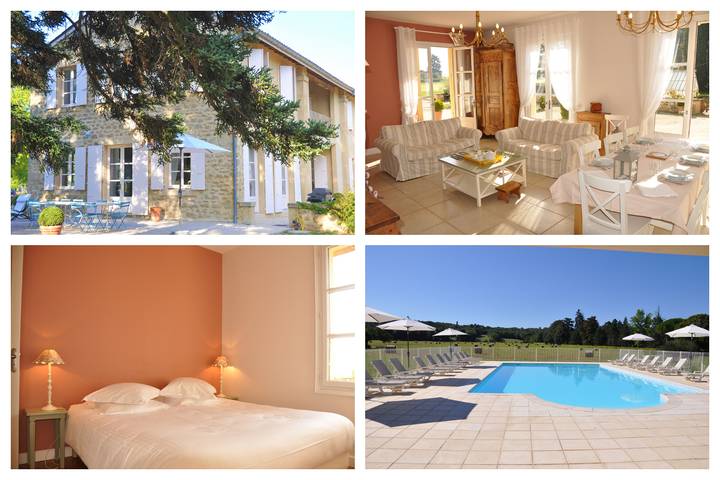 Gîte pour 6 personnes, avec piscine, adapté aux familles à Divajeu - 2