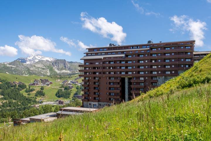 Gîte pour 6 personnes, avec piscine et sauna, adapté aux familles dans Aime 2000 - 3