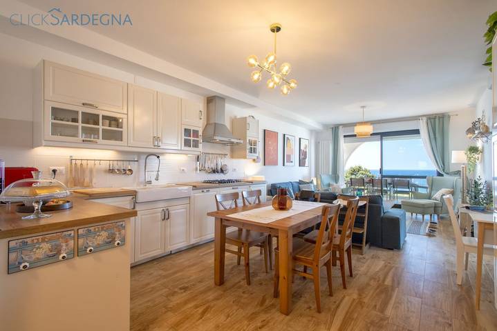 Penthouse pour 6 personnes, avec vue sur l’océan et balcon/terrasse à Alghero - 4