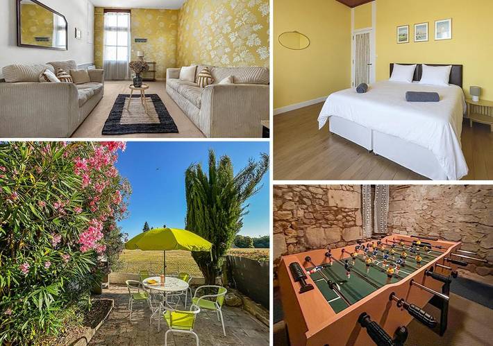 Location de vacances pour 6 personnes, avec jardin et vue à La Force - 2