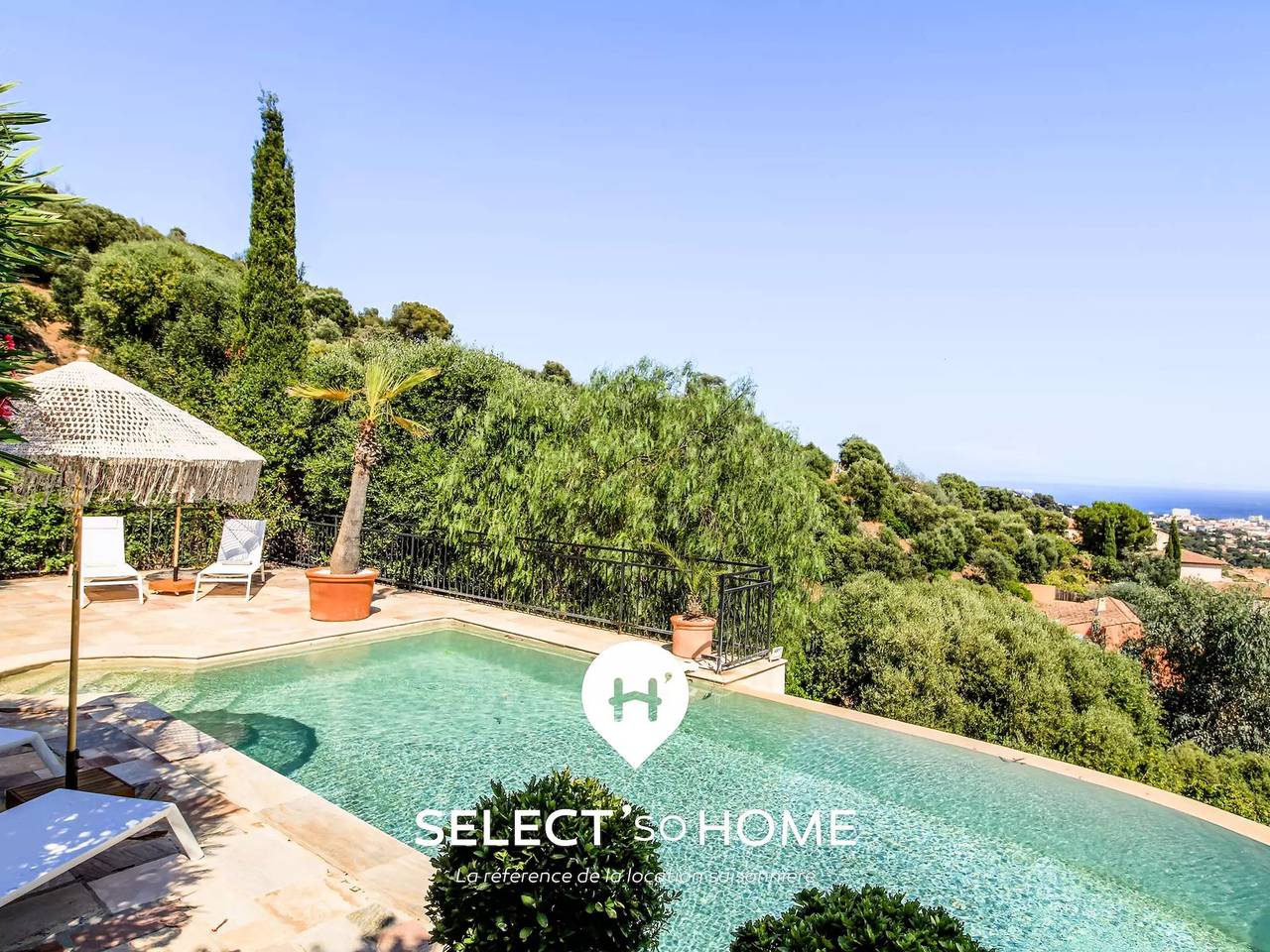 Villa voor 8 Personen in Bormes-les-Mimosas, Nationaal park Port-Cros