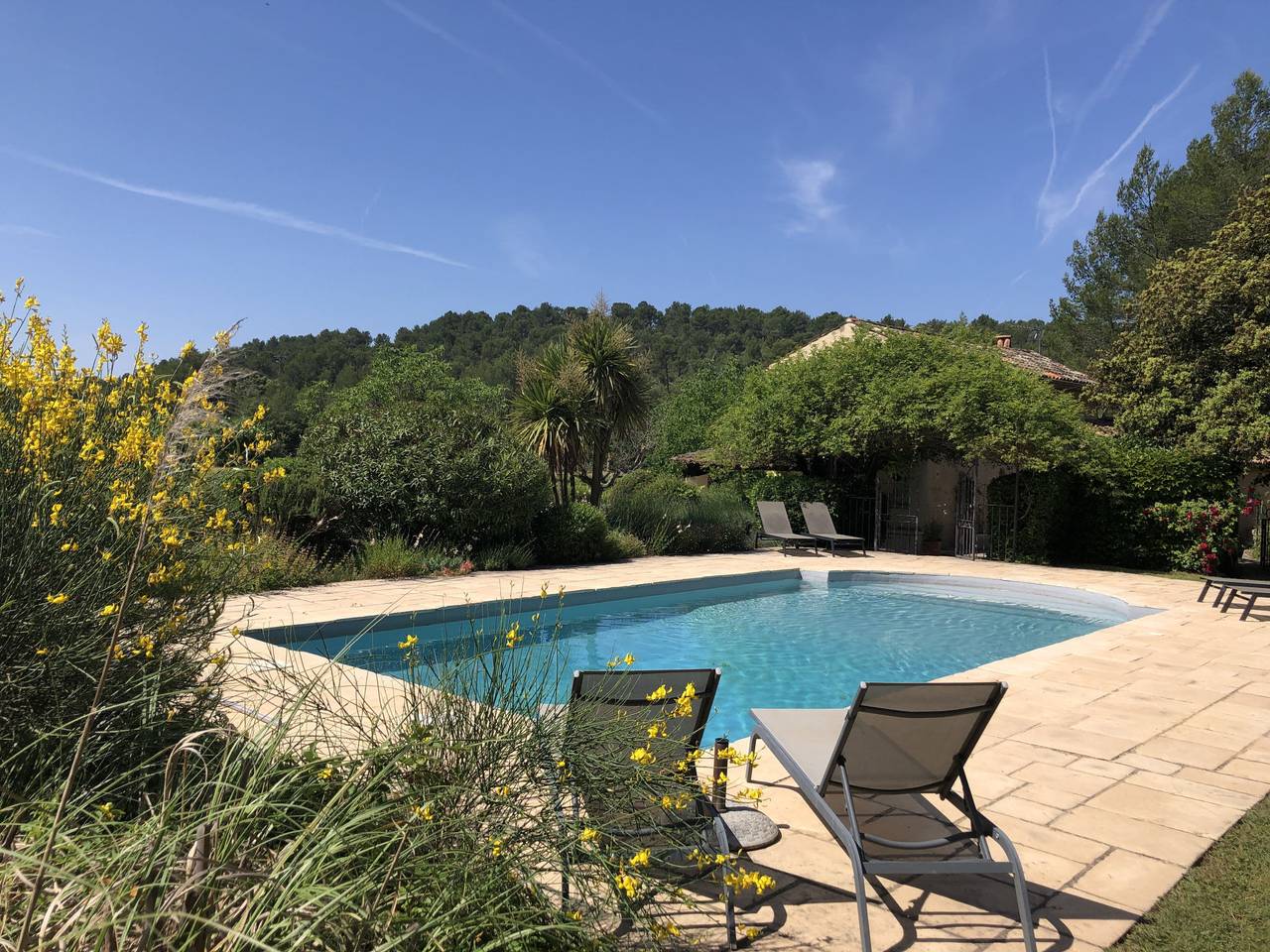 Les 2 Palmiers in Cotignac, Región Brignoles
