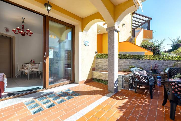Ferienhaus für 4 Personen, mit Balkon