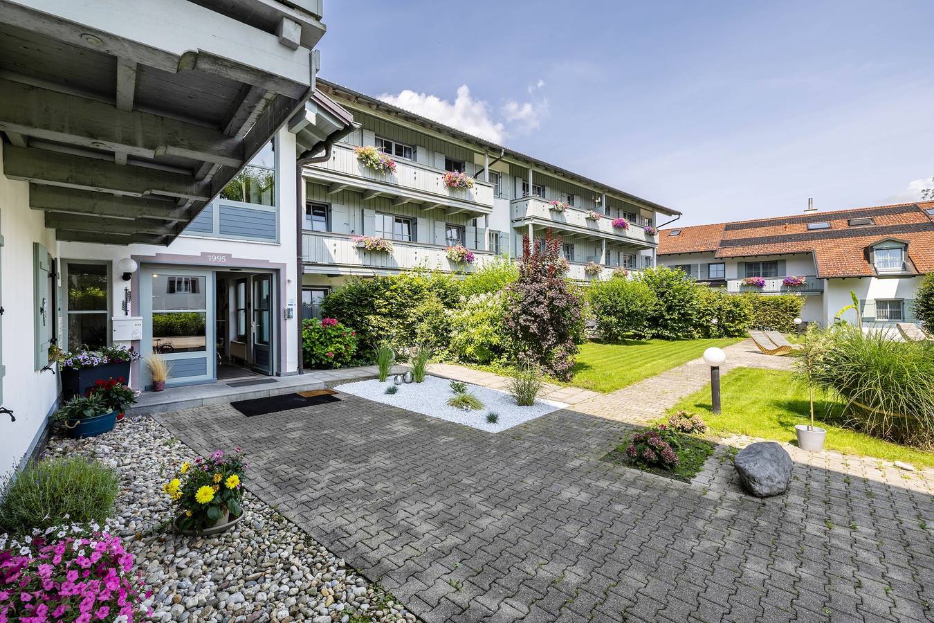 Ganze Wohnung, Apartment 'Fewo Brünnstein - Zimmer 55' mit Bergblick, Garten und Wlan in Oberaudorf, Bayerische Alpen
