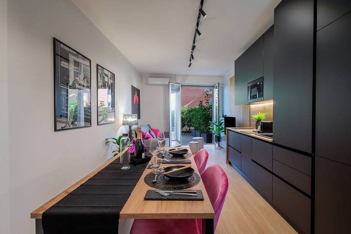 Appartement entier, Appartement de vacances pour 2 personnes avec jardin in Bergame, Province de Bergame