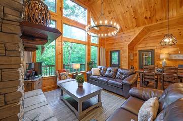 Log Cabin for 10 People in Broken Bow, Broken Bow Lake, Photo 3