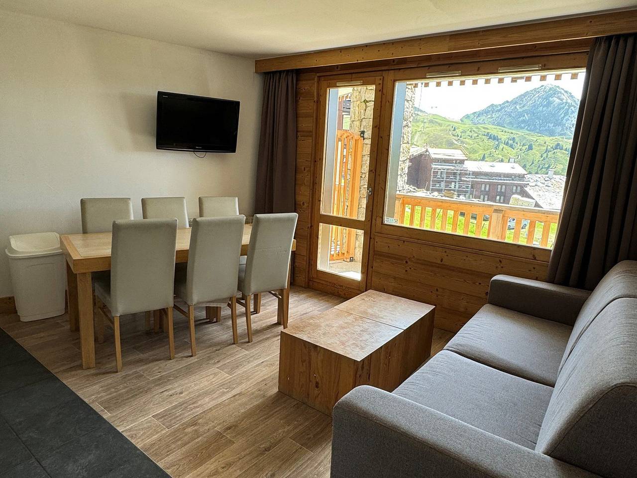 Appartement entier, Appartement skis aux pieds, 6 pers, piscine, bien-être, Belle Plagne in Belle Plagne, La Plagne-Tarentaise