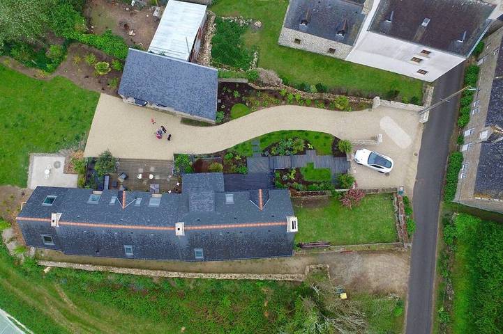 Maison de vacances pour 5 personnes, avec jardin et balcon à Plouhinec (Morbihan)