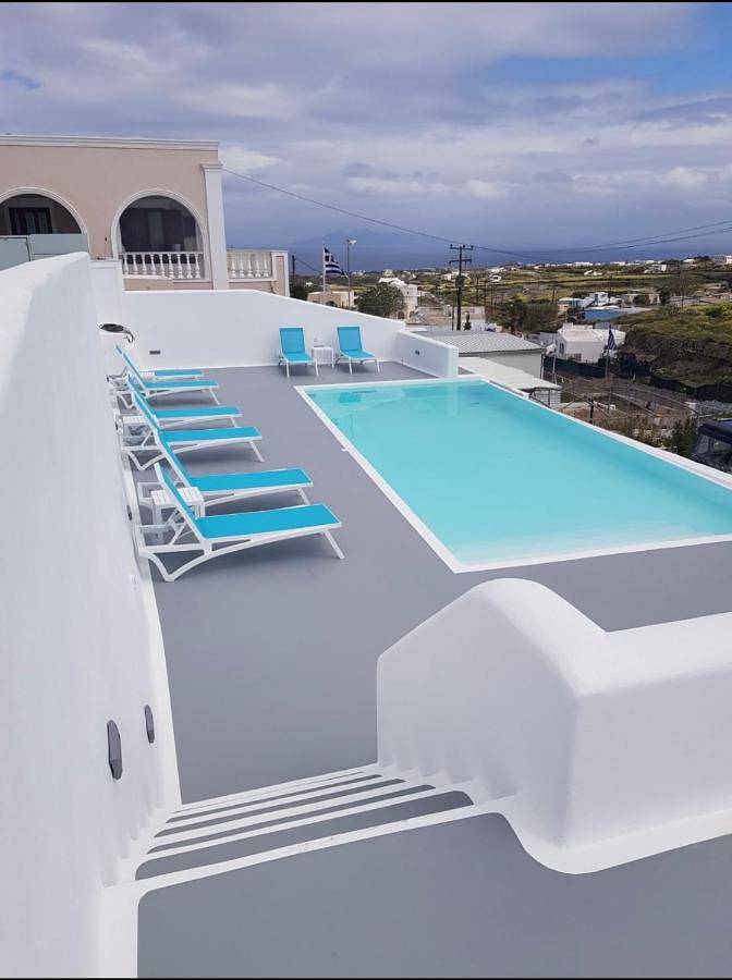 Maison d’hôte pour 2 personnes, avec piscine et terrasse à Santorin - 3
