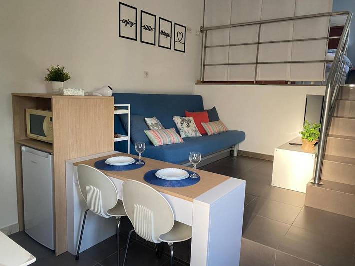 Appartement de vacances pour 3 personnes, avec jardin et vue - 1