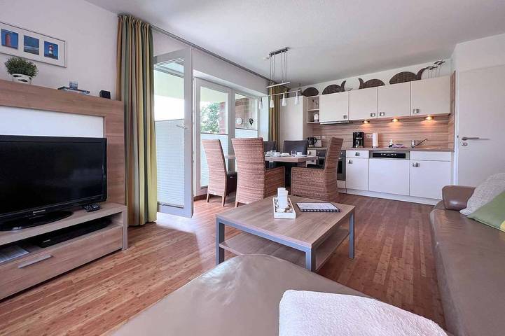 Ferienwohnung für 5 Personen, mit Balkon und Sauna in Duhnen, Cuxhaven