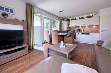 Ferienwohnung für 5 Personen, mit Sauna und Balkon, mit Haustier in Duhnen