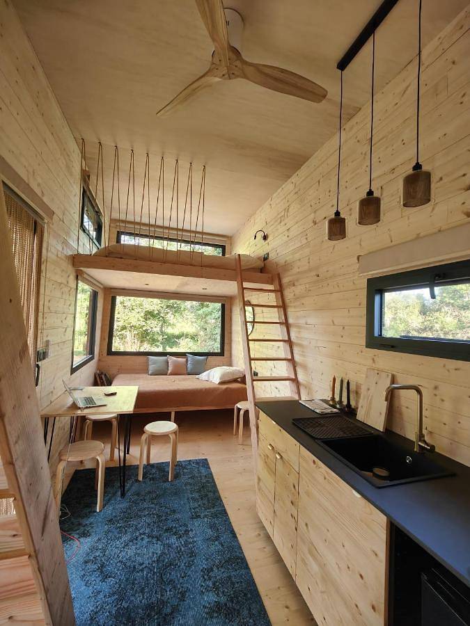 Moose home Tiny house Ambur in Saint-Jacques-d'Ambur, Puy-de-Dôme