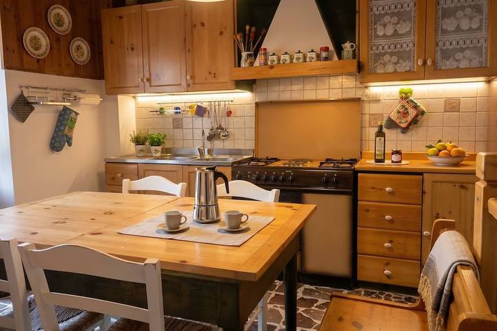 Ferienhaus für 7 Personen, mit Balkon, mit Haustier