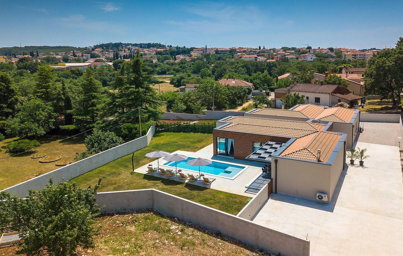 Ferienhaus für 8 Personen mit Sauna in Rovinjsko Selo, Rovinj und Umgebung