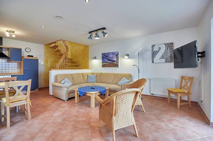 Ferienhaus für 4 Personen, mit Terrasse und Garten auf Borkum