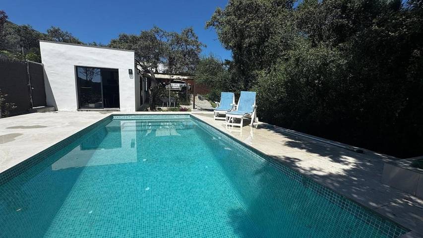 Maison de vacances pour 2 personnes, avec vue ainsi que jardin et piscine, animaux acceptés - 1