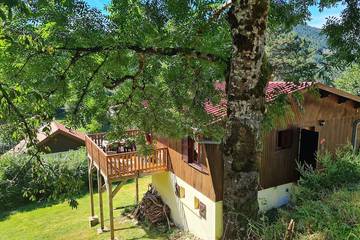 Chalet pour 6 personnes, avec jardin et terrasse à Ventron