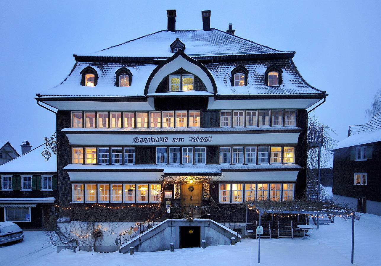 Gasthaus Rössli - Einzelzimmer in Ebersol, Neckertal