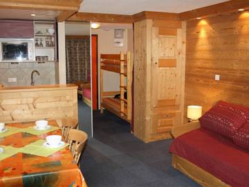 Gîte pour 4 personnes, avec balcon à Tignes