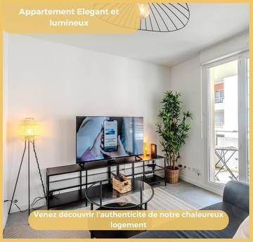 Gîte pour 4 personnes, avec balcon à Ville-la-Grand