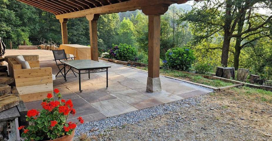 Casa rural para 10 personas, con vistas y jardín, Familias con niños en San Roque de Riomiera - 3