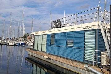Hausboot für 4 Personen, mit Balkon in Angeln Halbinsel