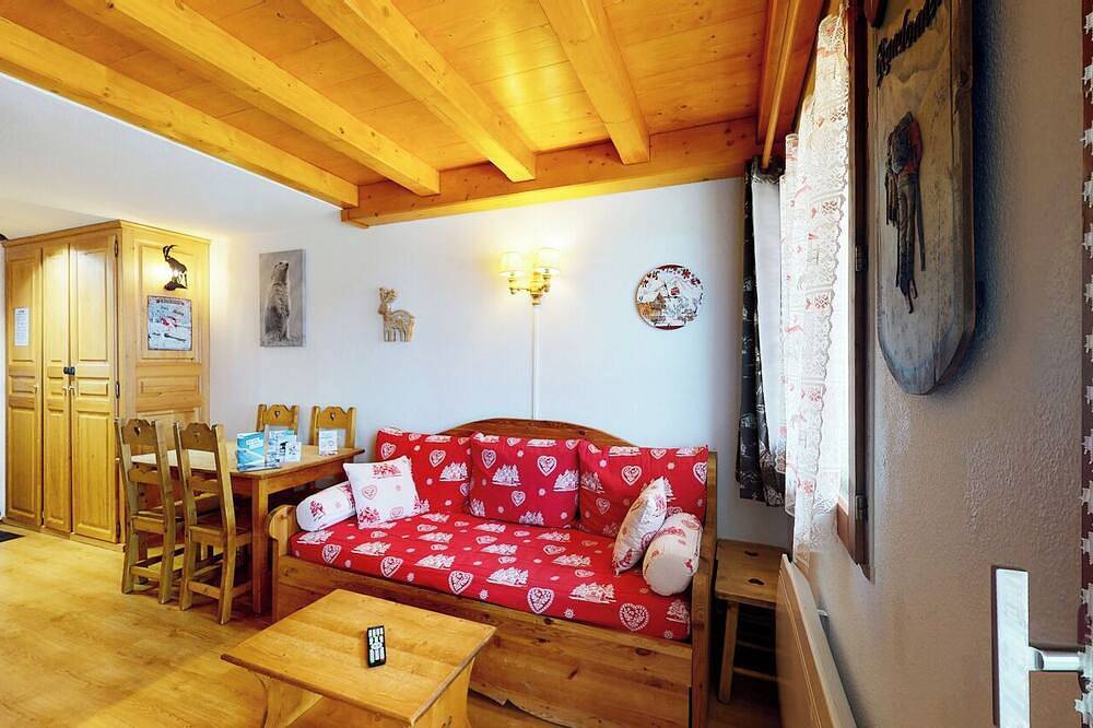 Ganze Wohnung, Maisonette, 2 Zimmer + Hütte in Tignes, Ski-in-Ski-out, Familienviertel in Tignes, Nationalpark Vanoise