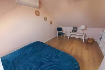 Gîte pour 2 personnes, avec jardin et terrasse à Eaubonne