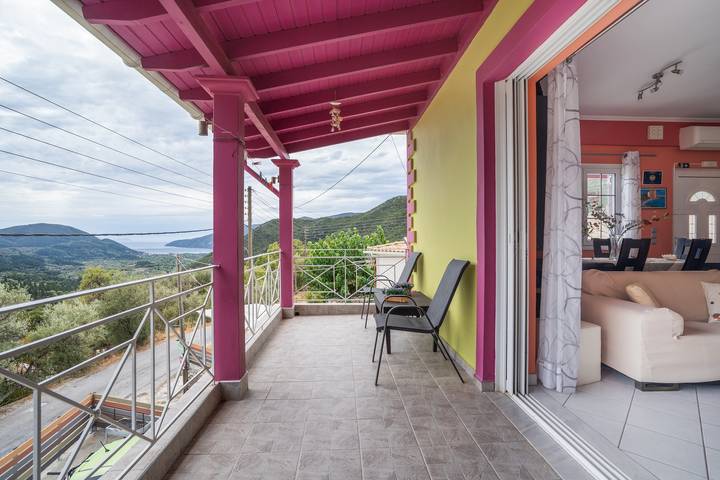 Vacation rental for 7 people, with Balcony in Lefkada