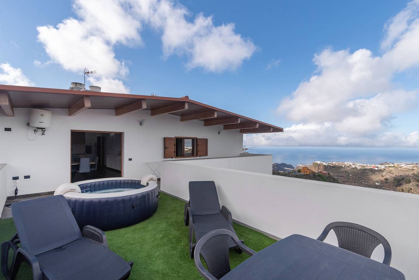 Holiday Home 'Vv El Mirador' with Sea Views, Wi-Fi and Air Conditioning in Santa María de Guía de Gran Canaria, Norra Gran Canaria