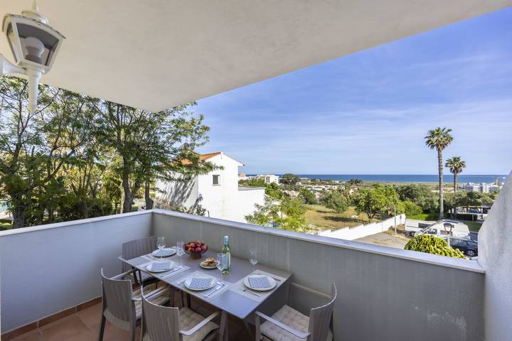 Apartamento para 4 personas, con Balcón en Meia Praia