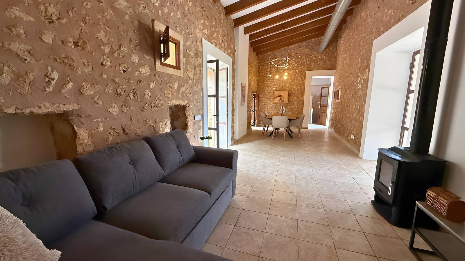 Villa Biniali mit privatem Pool und zwei Schlafzimmern in Costitx, Mallorca Inselmitte