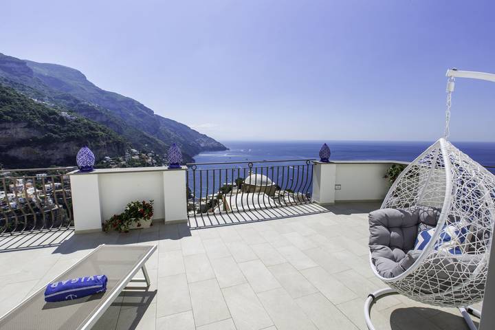 Villa pour 4 personnes, avec balcon à Positano - 2