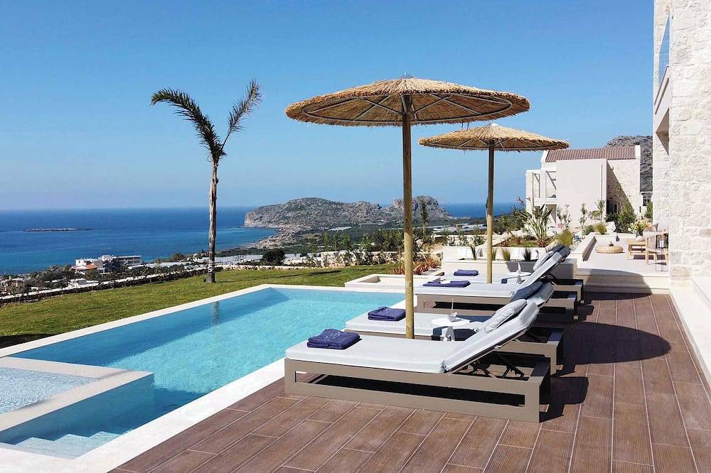 Villa Mare Free* Heated pool & Infinite blue! in Falassarna, Chania und Umgebung