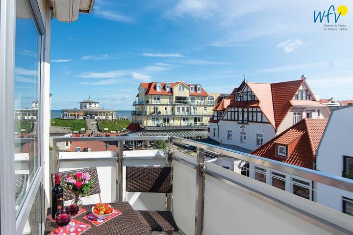 Ferienwohnung für 3 Personen, mit Balkon auf Wangerooge