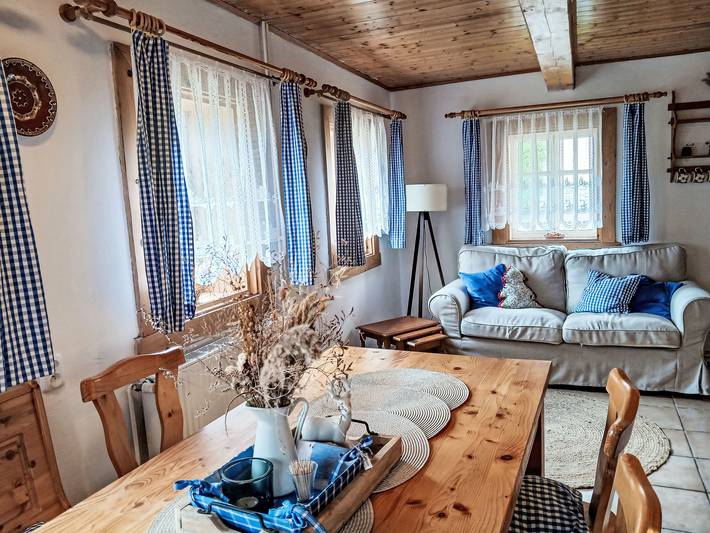 Ferienhaus für 8 Personen, mit Terrasse und Garten sowie Sauna in Nordböhmen - 2