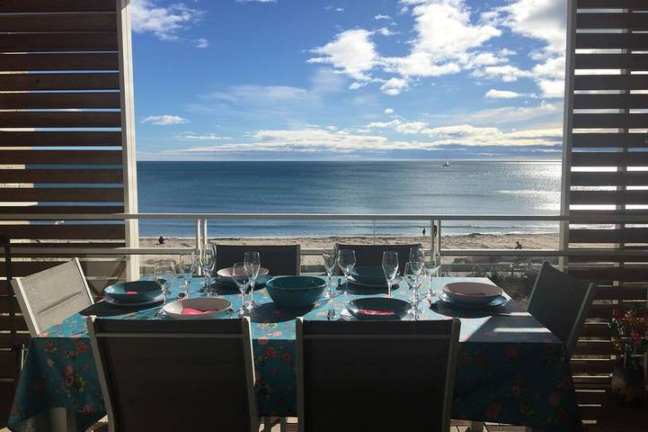 Gîte pour 4 personnes, avec terrasse dans Plage Saint Pierre Rive Droite Palavas Les Flots