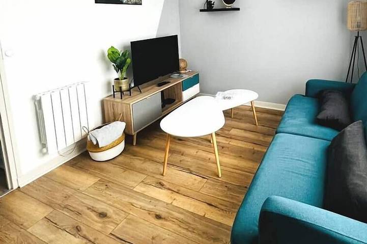 Appartement de vacances pour 2 personnes, avec balcon dans Saint-Brieuc